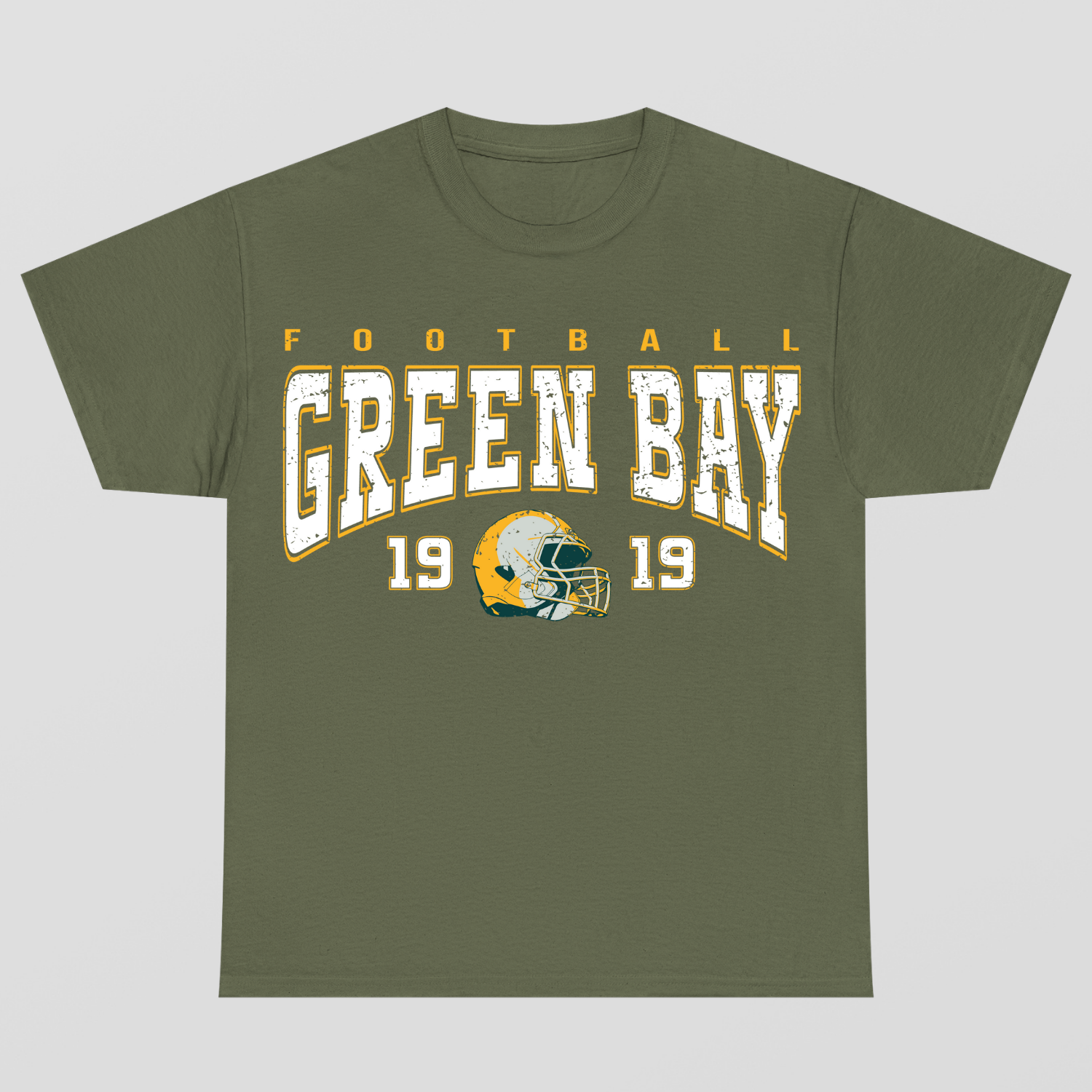 Vintage Style Green Bay Football T-Shirt