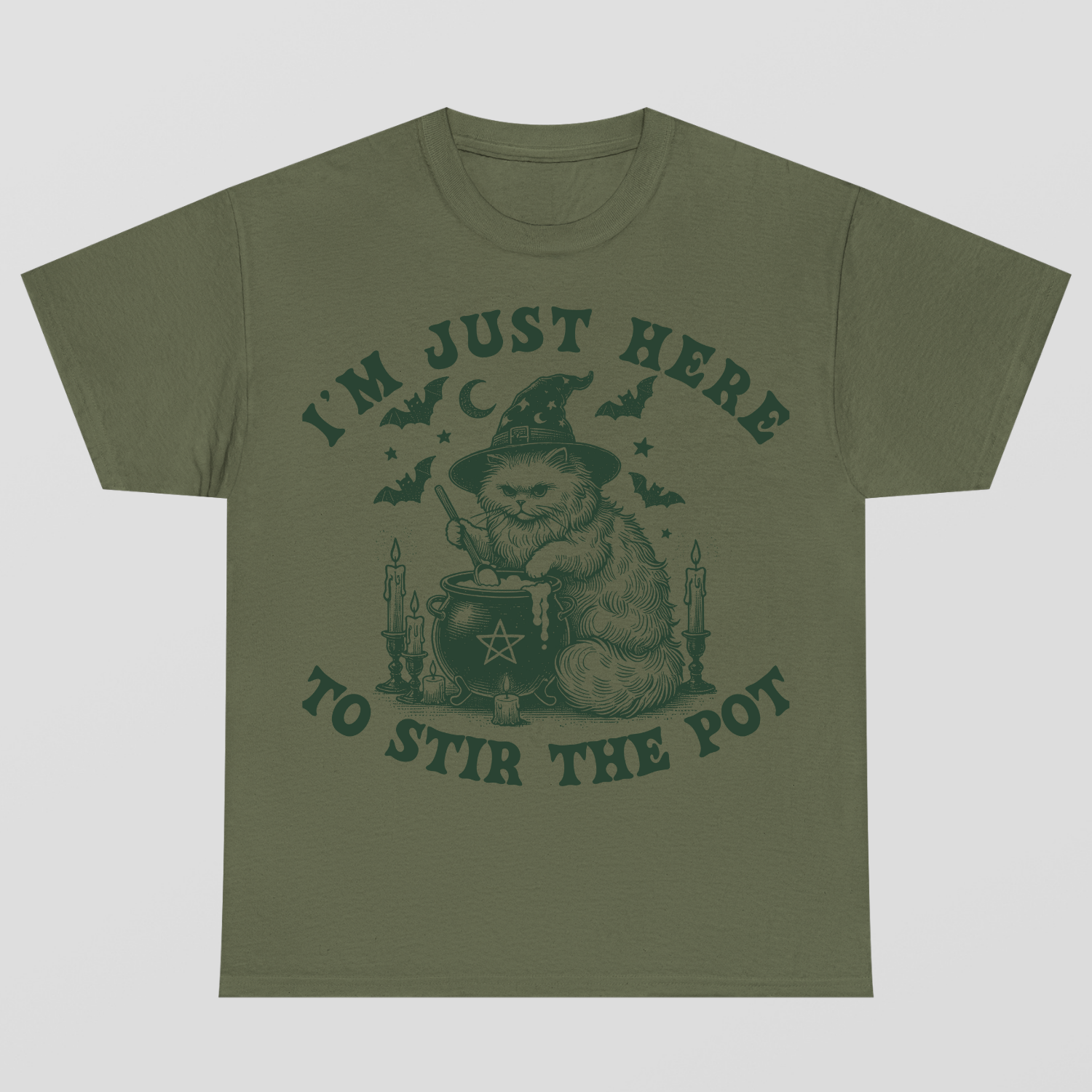 I Am Just Here To Stir The Pot Halloween T-Shirt