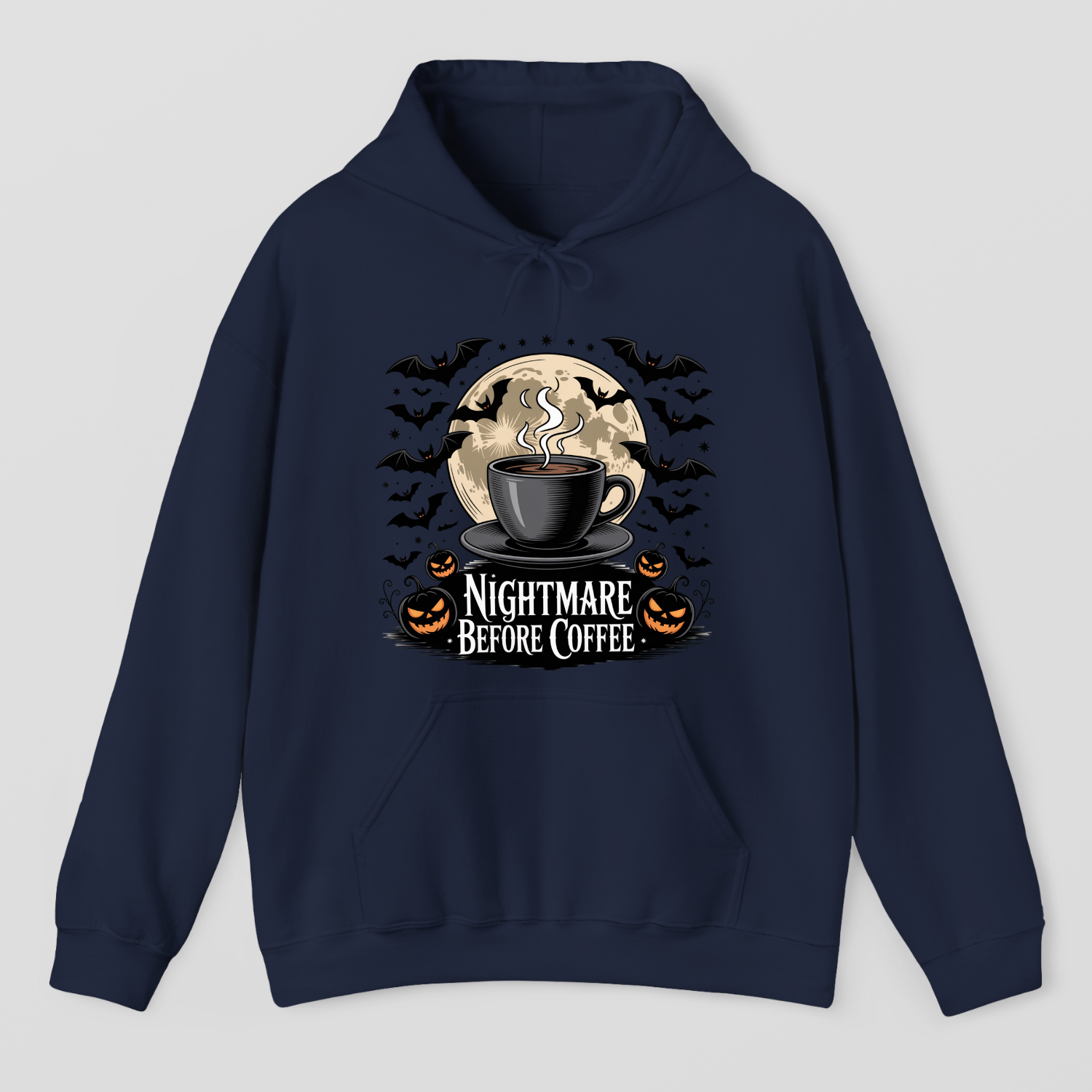 Nightmare Before Coffe Halloween Hoodie