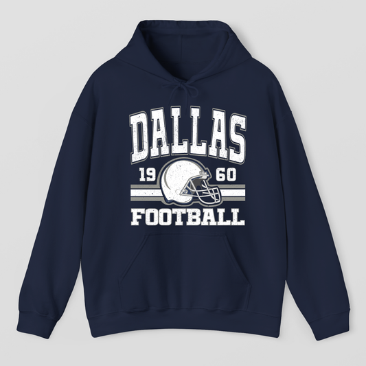 Vintage Style Dallas Football Hoodie