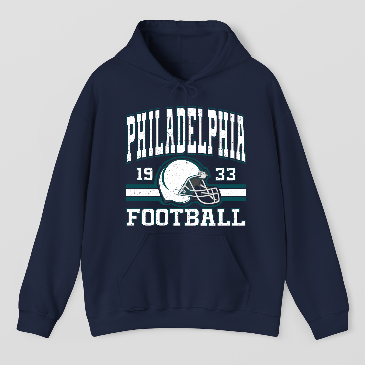 Vintage Style Philadelphia Football Hoodie