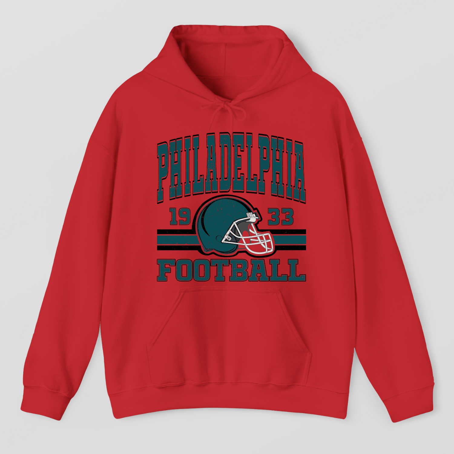 Vintage Style Philadelphia Football Hoodie