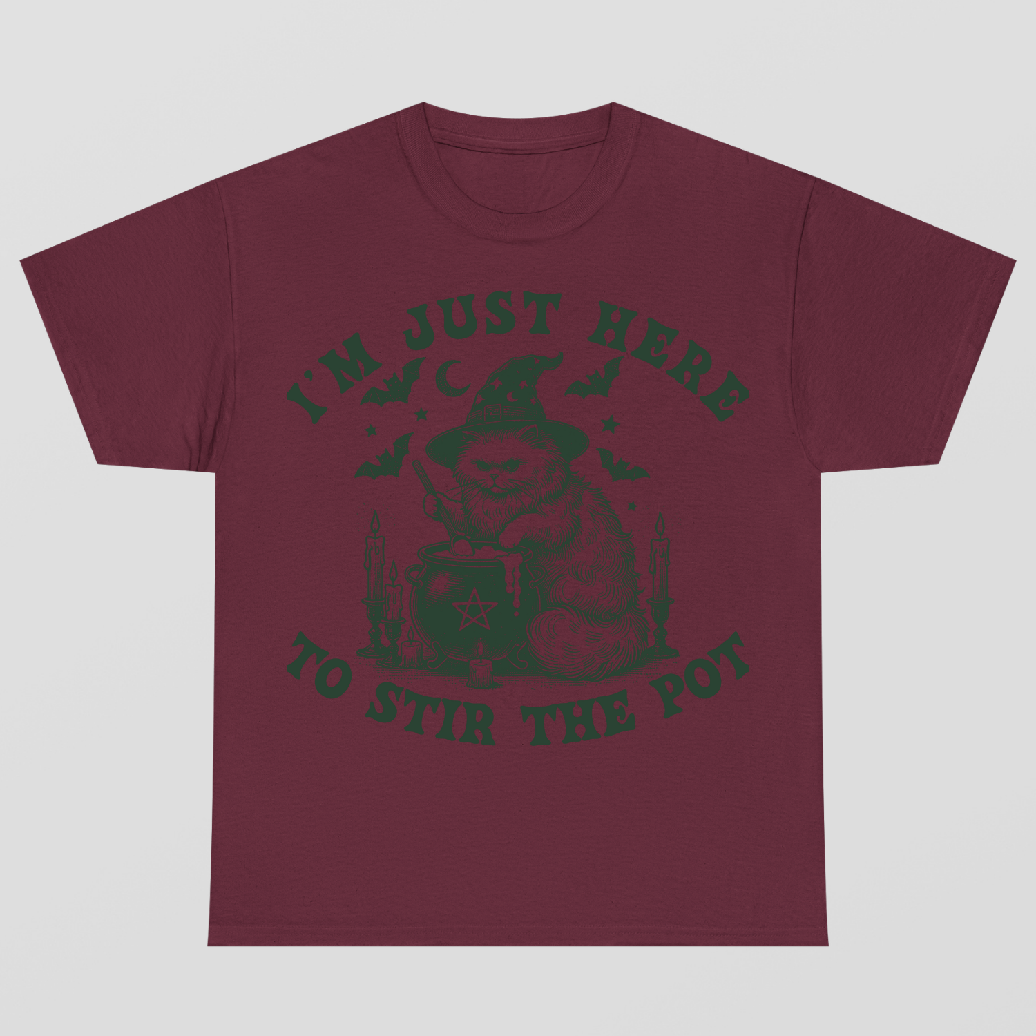 I Am Just Here To Stir The Pot Halloween T-Shirt