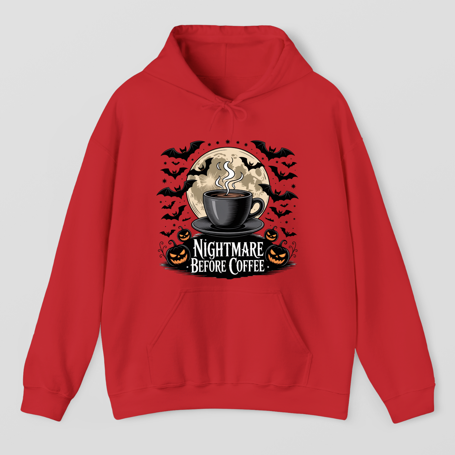 Nightmare Before Coffe Halloween Hoodie