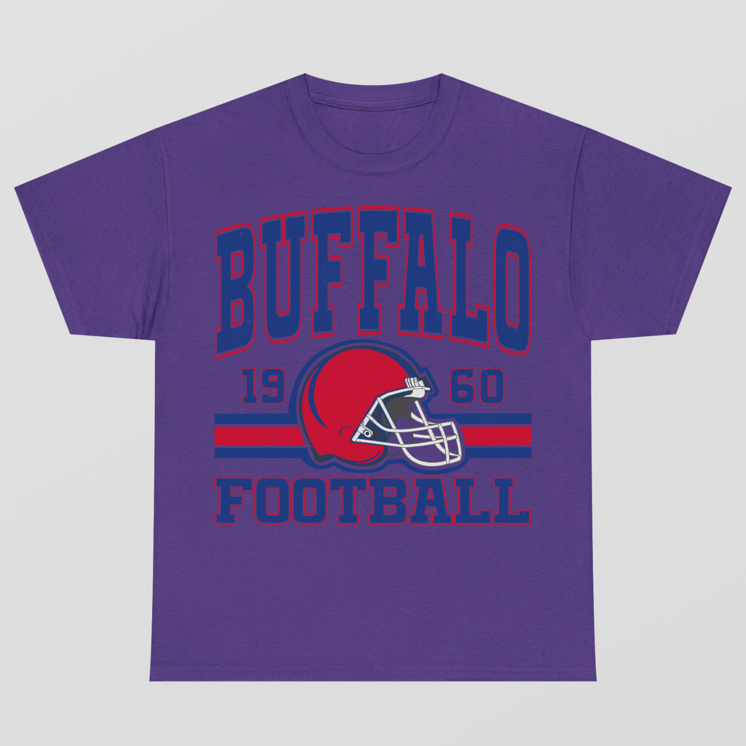 Vintage Style Buffalo Football T-Shirt