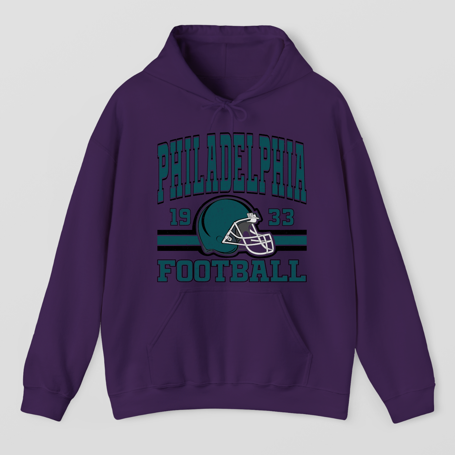 Vintage Style Philadelphia Football Hoodie