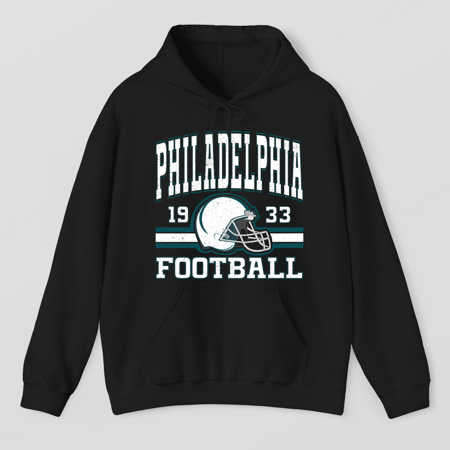 Vintage Style Philadelphia Football Hoodie