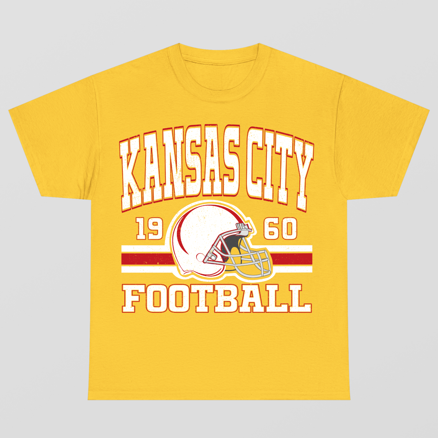 Vintage Style Kansas City Football T-Shirt