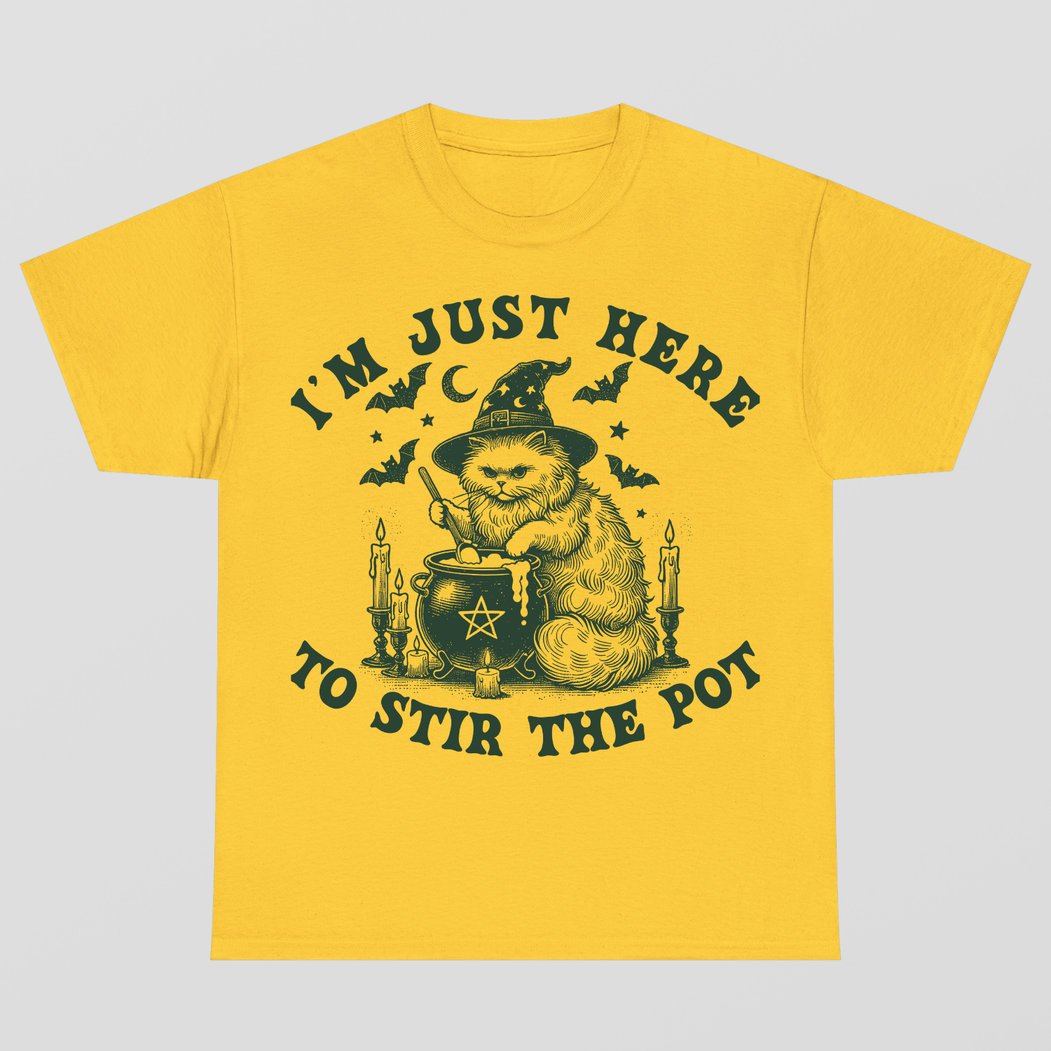 I Am Just Here To Stir The Pot Halloween T-Shirt