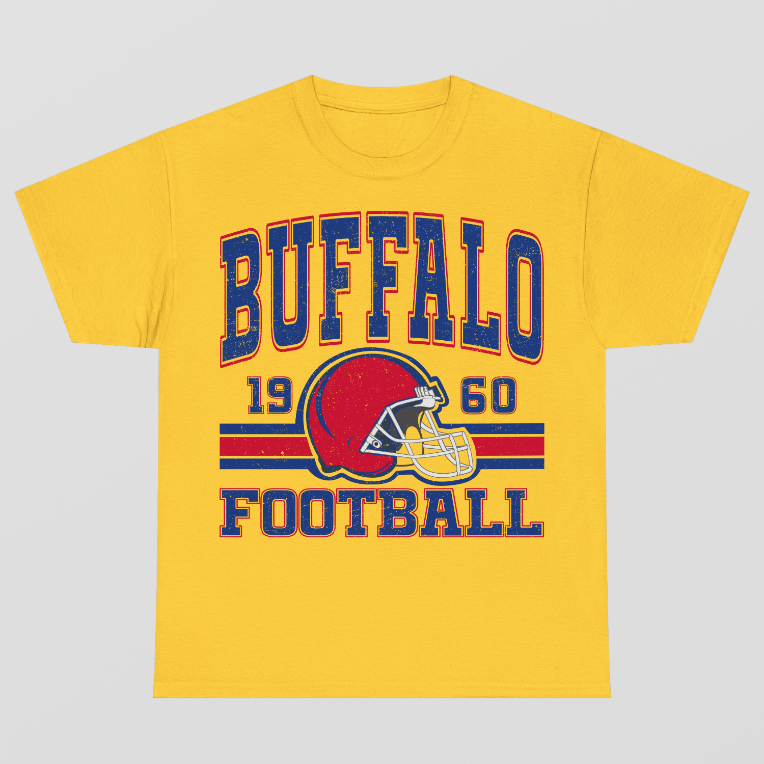 Vintage Style Buffalo Football T-Shirt