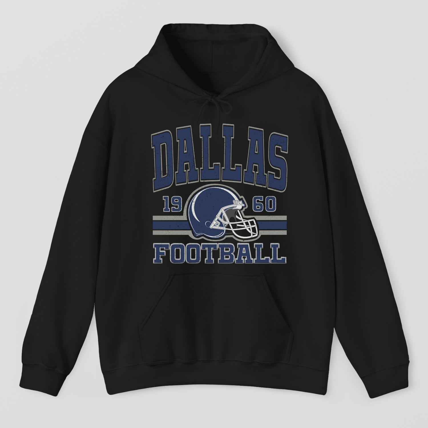 Vintage Style Dallas Football Hoodie