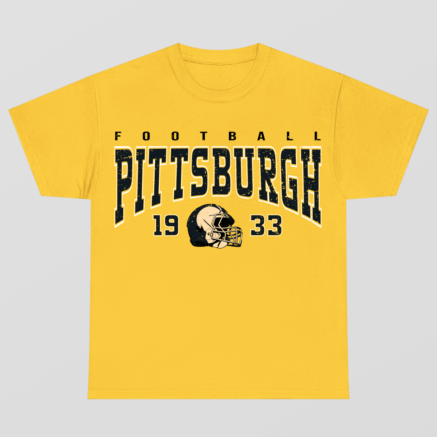 Vintage Style Pittsburgh Football T-Shirt