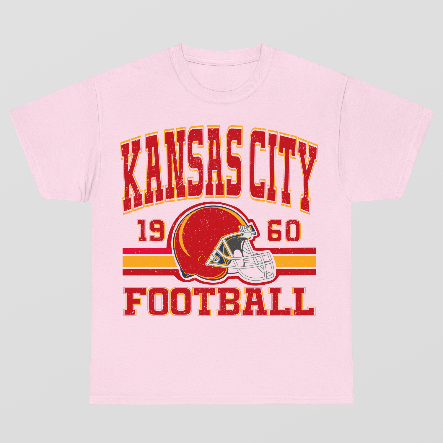 Vintage Style Kansas City Football T-Shirt