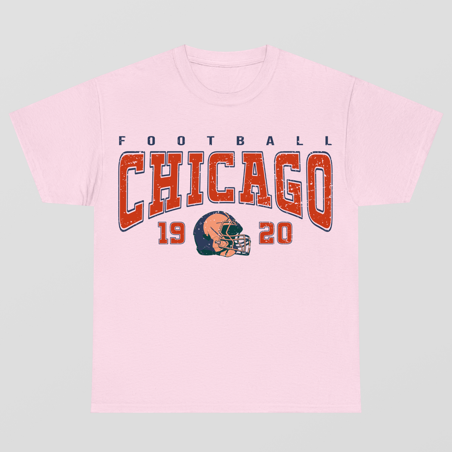 Vintage Style Chicago Football T-Shirt