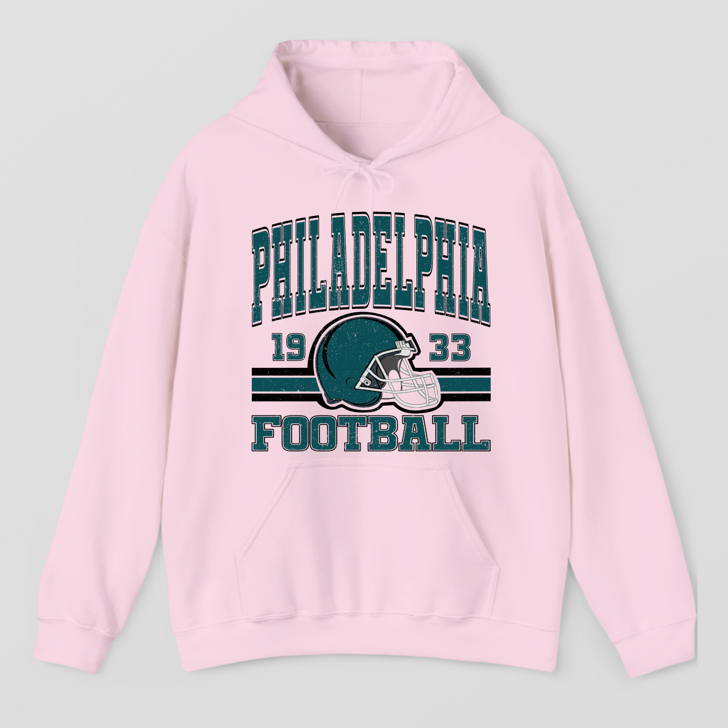 Vintage Style Philadelphia Football Hoodie
