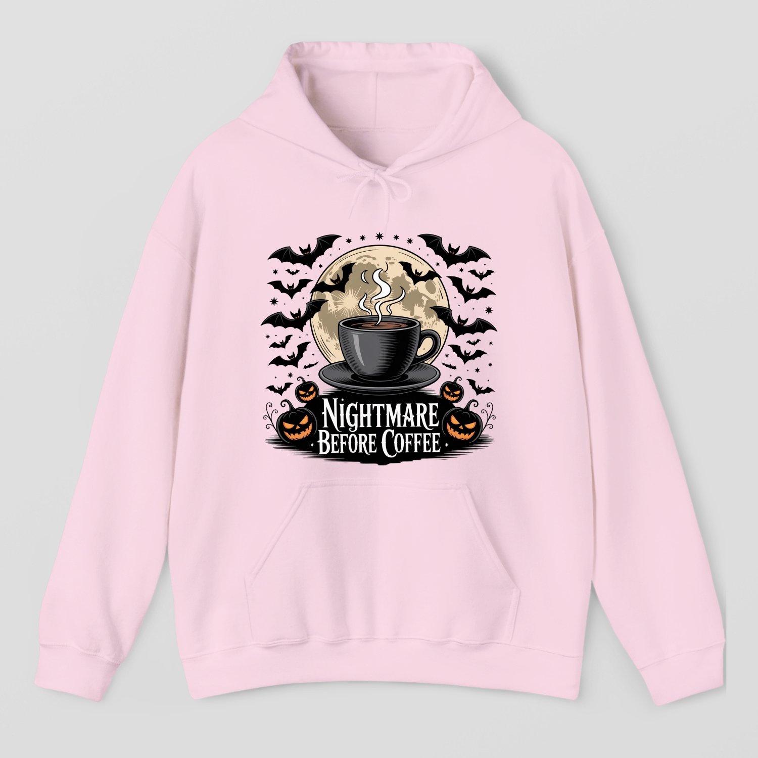 Nightmare Before Coffe Halloween Hoodie