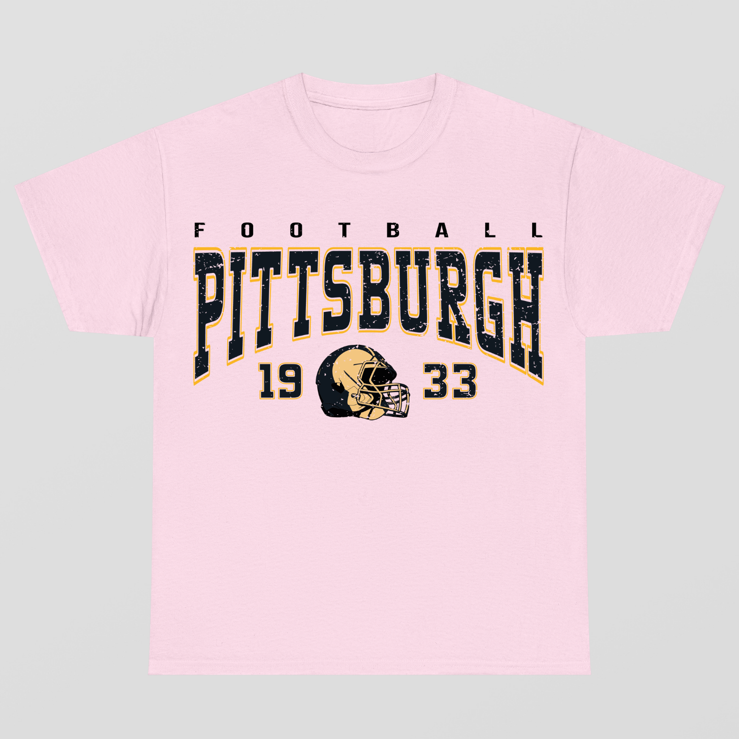 Vintage Style Pittsburgh Football T-Shirt
