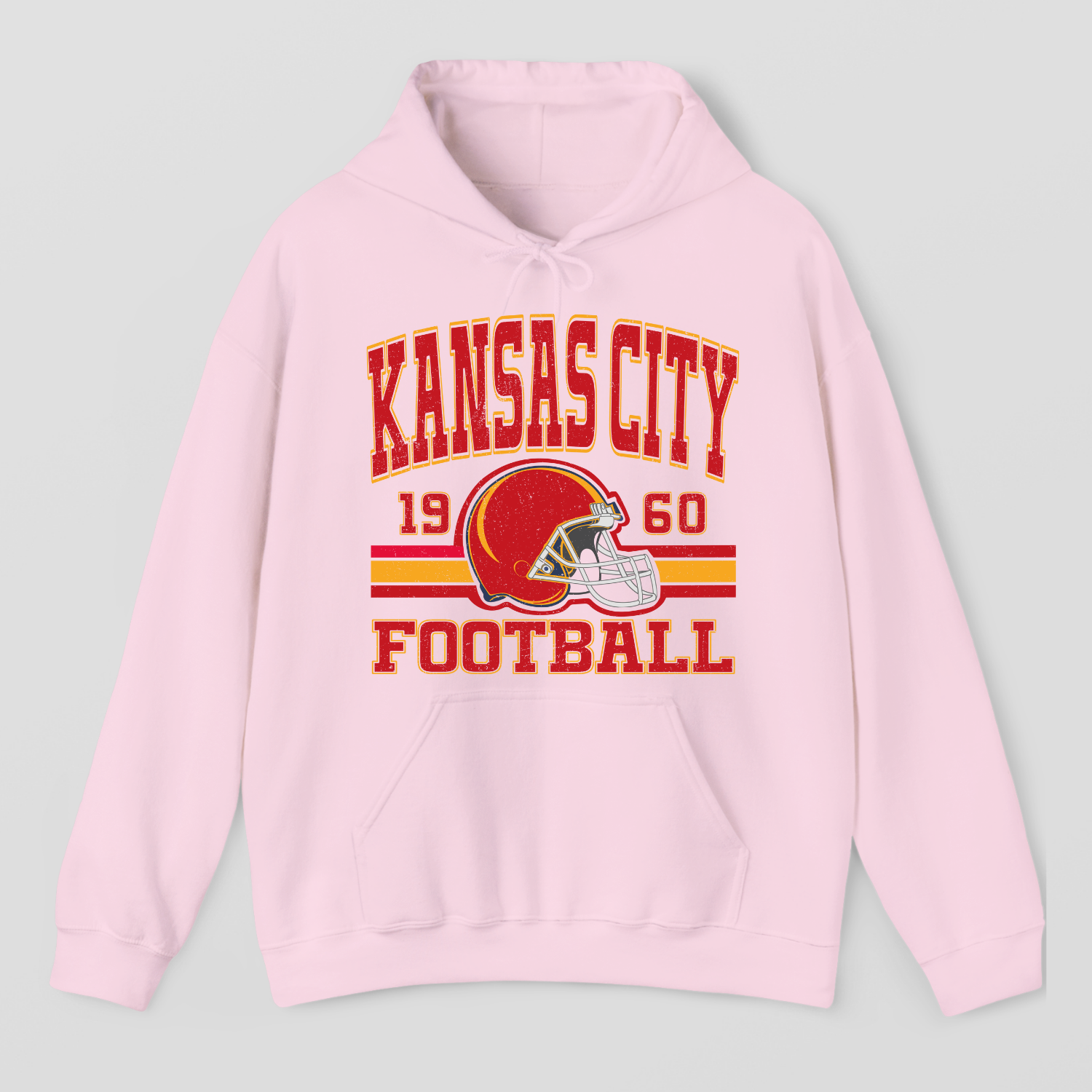 Vintage Style Kansas City Football Hoodie
