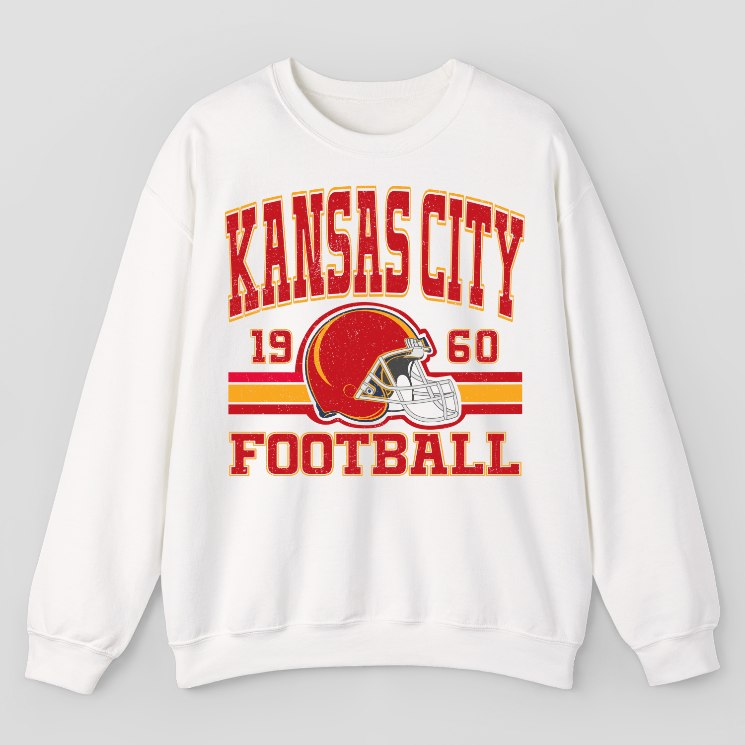 Vintage Style Kansas City Football Sweatshirt