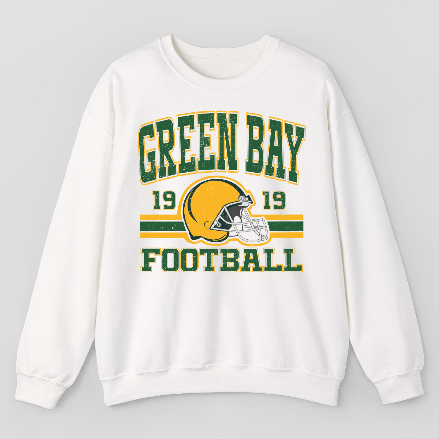 Vintage Style Green Bay Football Sweatshirt