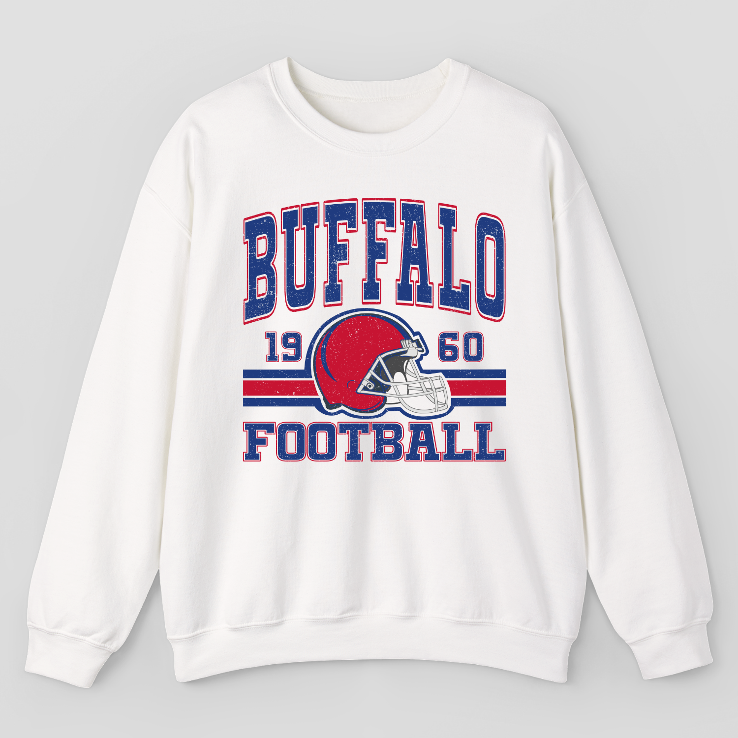 Vintage Style Buffalo Football Sweatshirt