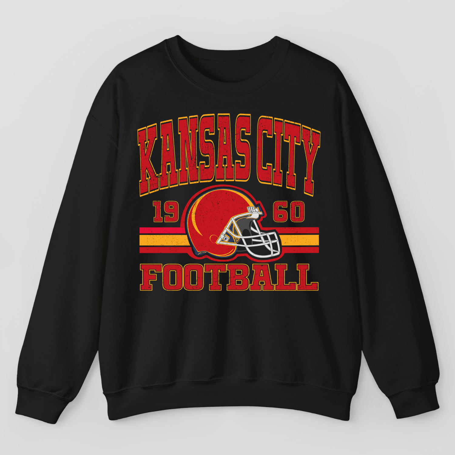 Vintage Style Kansas City Football Sweatshirt