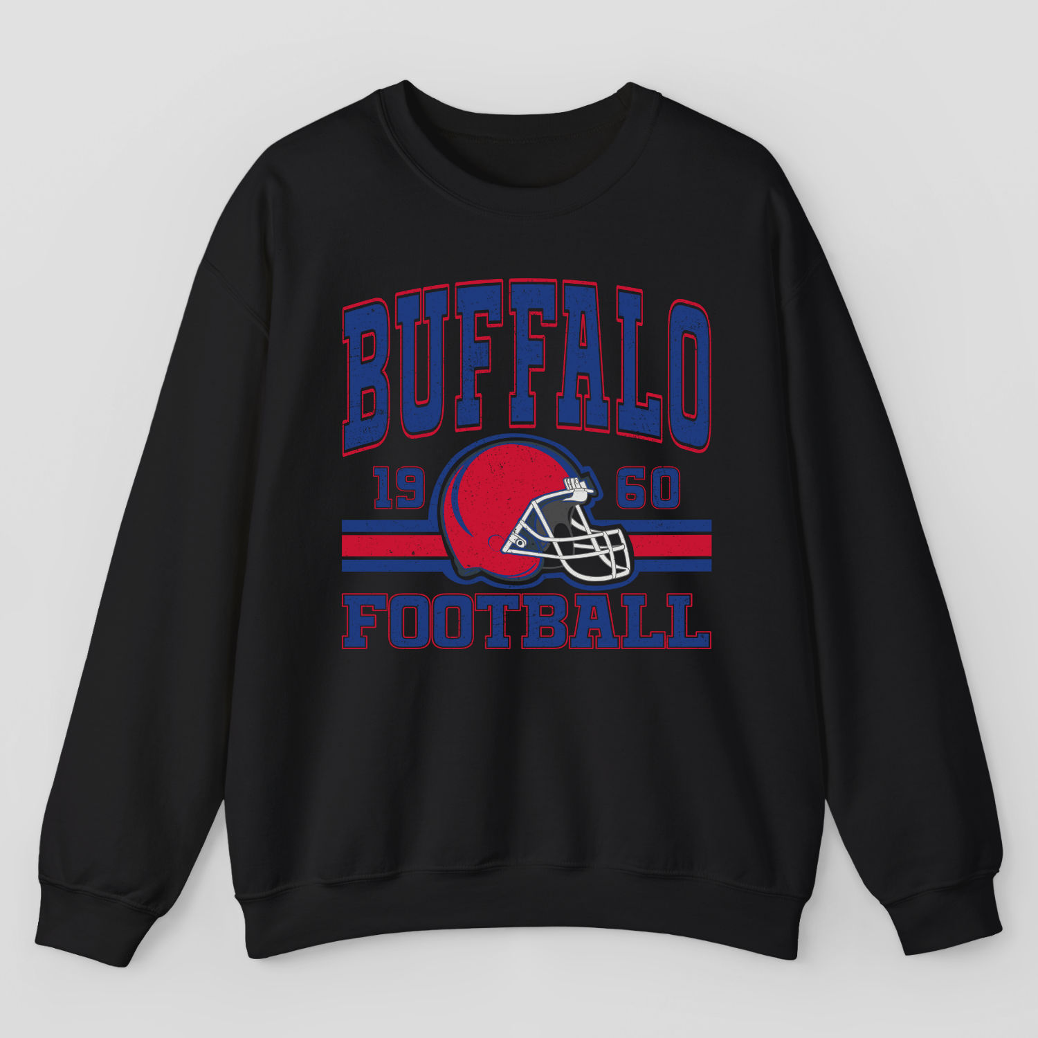 Vintage Style Buffalo Football Sweatshirt