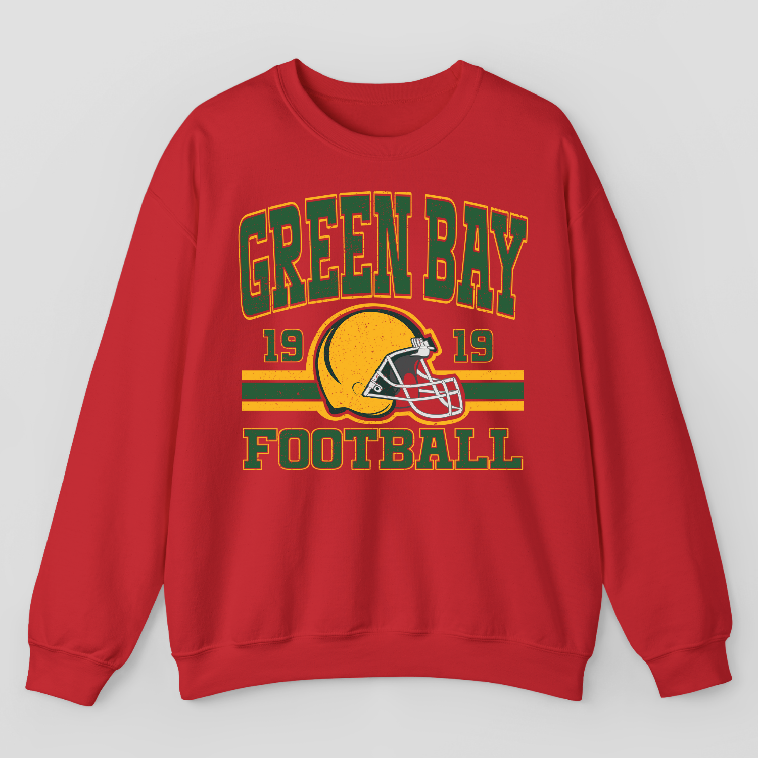 Vintage Style Green Bay Football Sweatshirt
