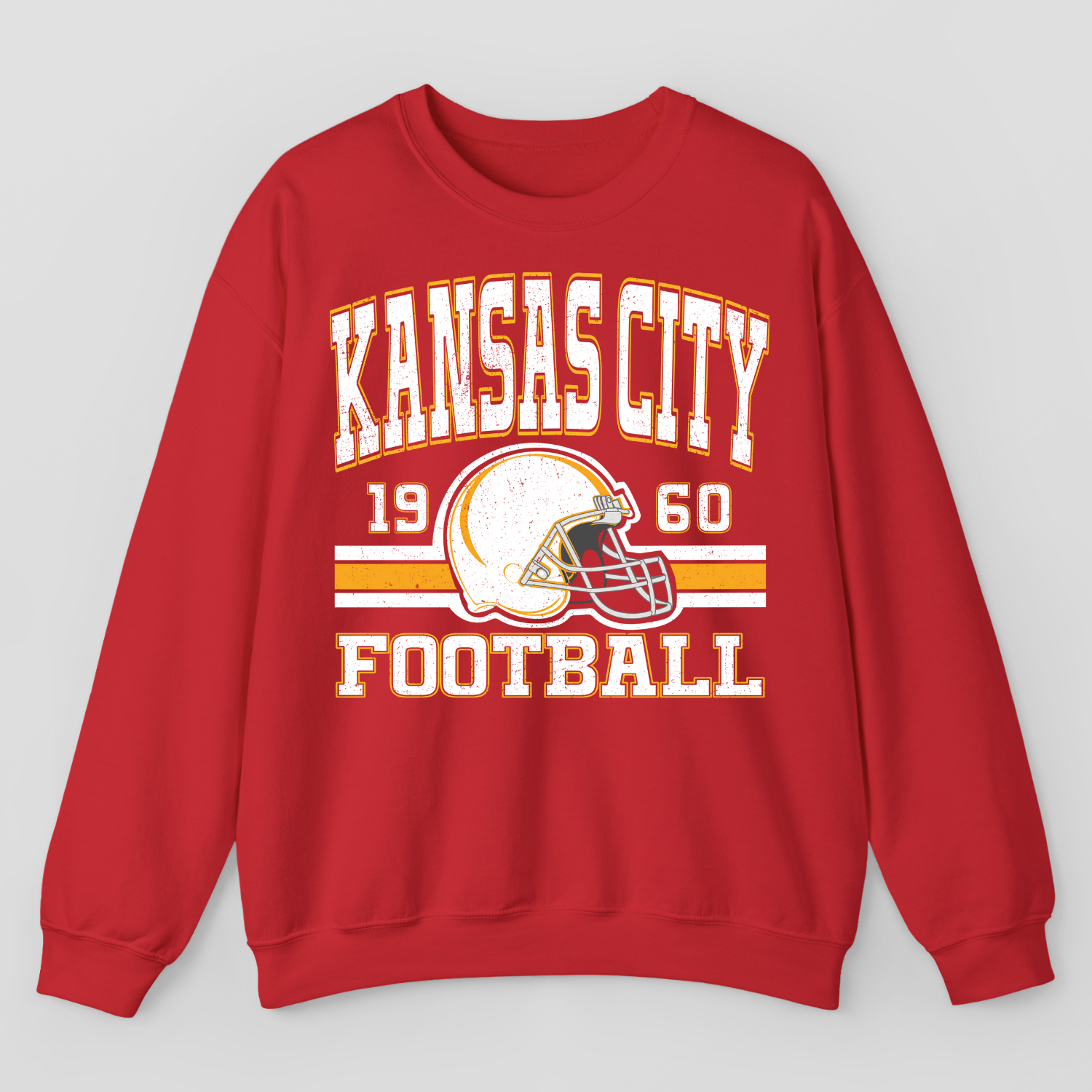 Vintage Style Kansas City Football Sweatshirt
