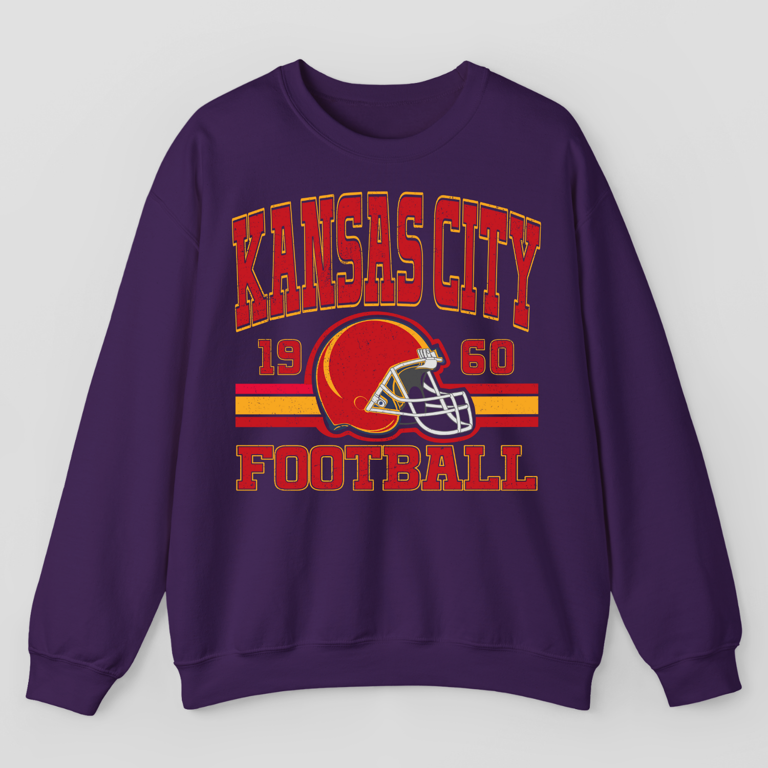 Vintage Style Kansas City Football Sweatshirt