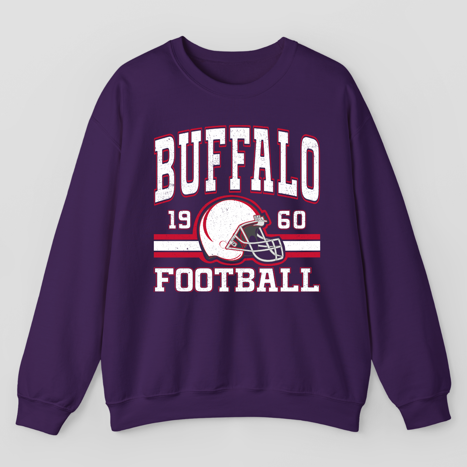 Vintage Style Buffalo Football Sweatshirt