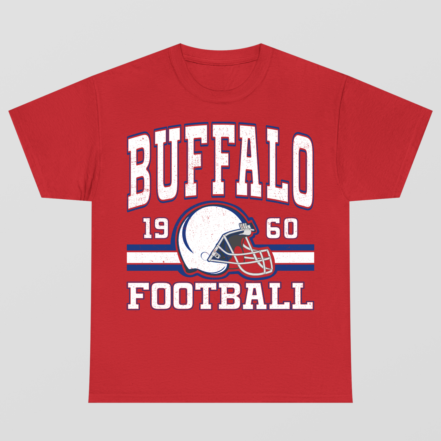 Vintage Style Buffalo Football T-Shirt