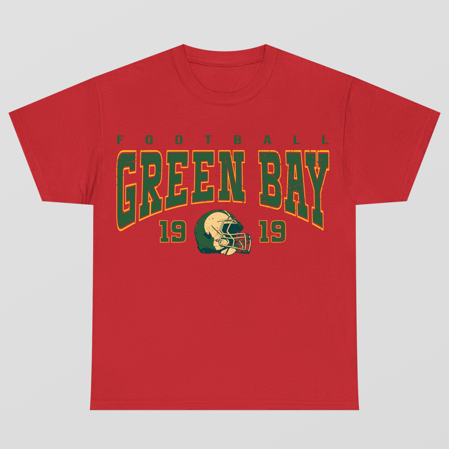 Vintage Style Green Bay Football T-Shirt