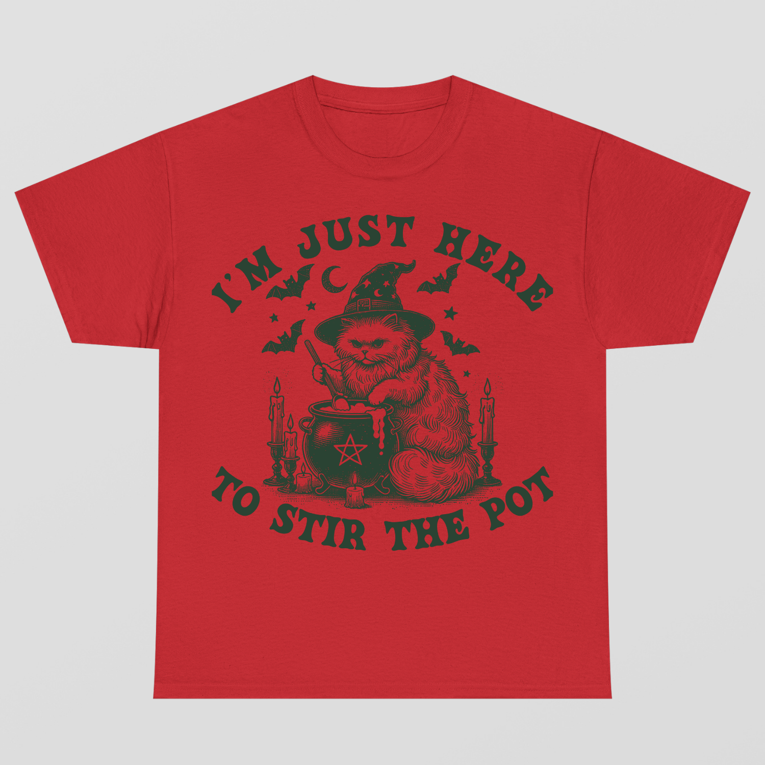 I Am Just Here To Stir The Pot Halloween T-Shirt