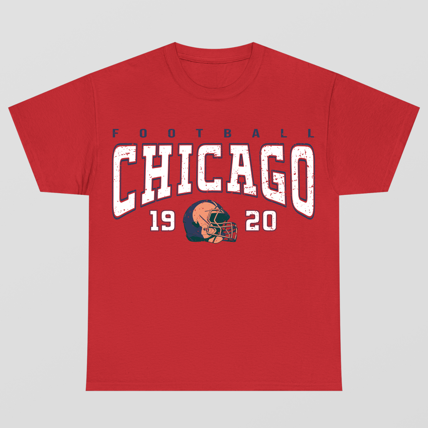 Vintage Style Chicago Football T-Shirt