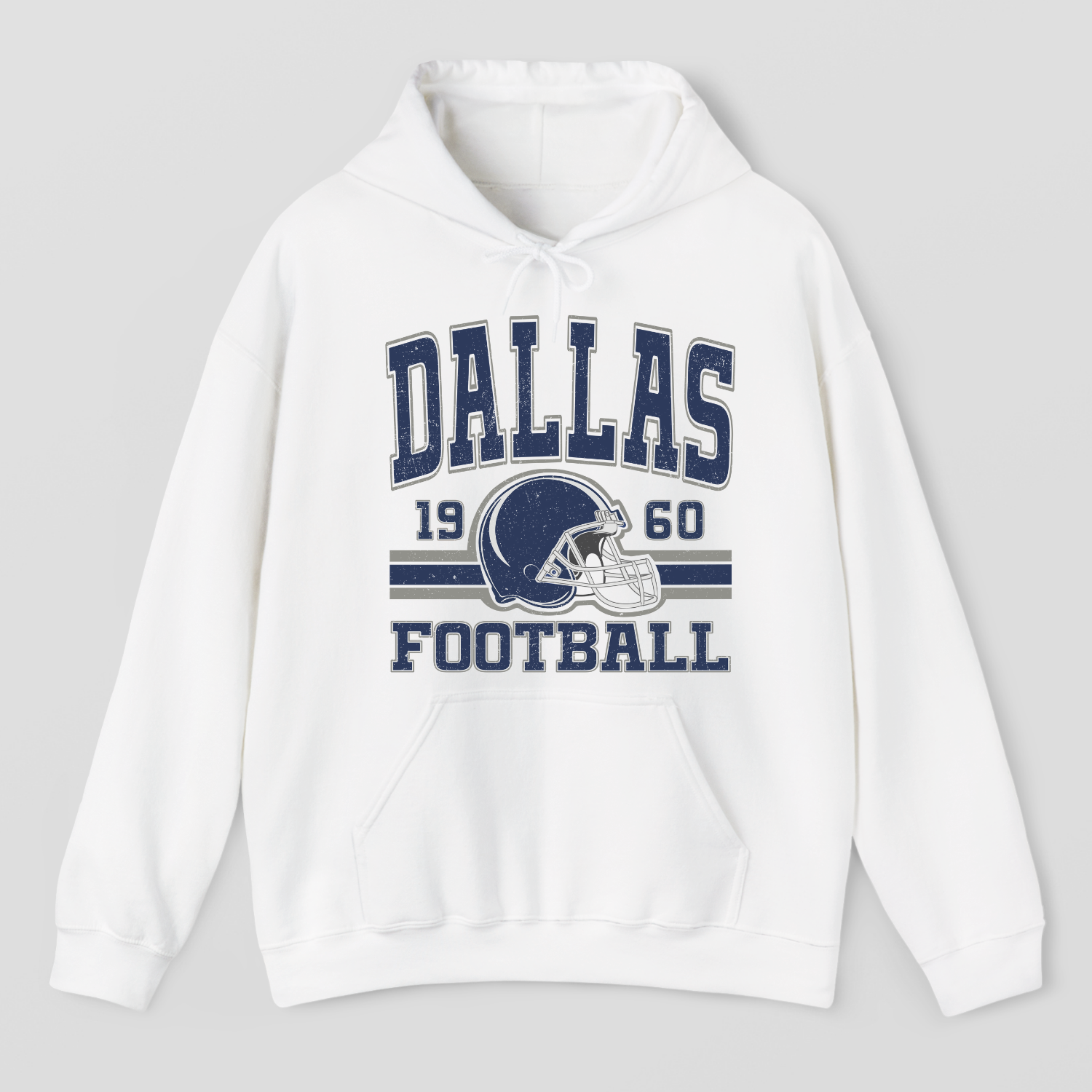 Vintage Style Dallas Football Hoodie