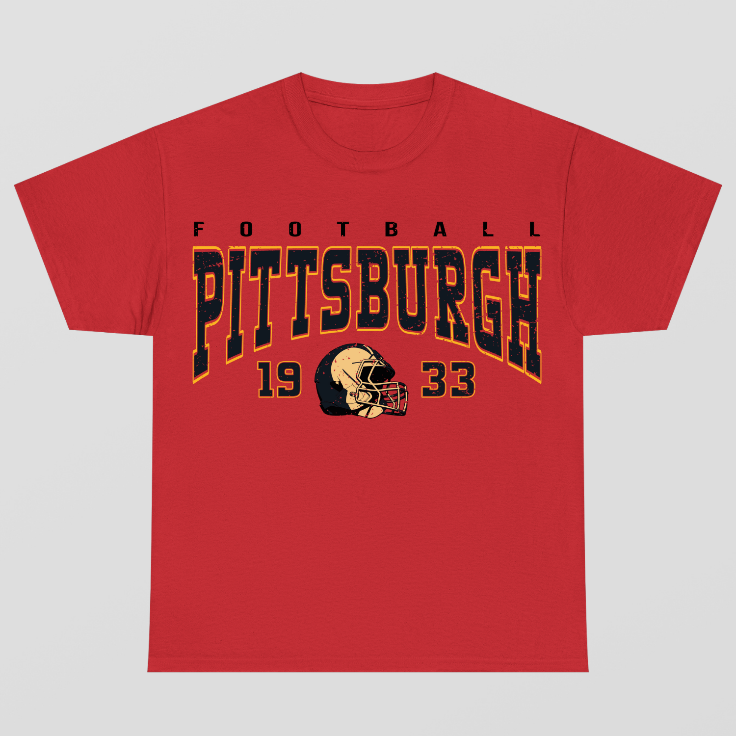 Vintage Style Pittsburgh Football T-Shirt