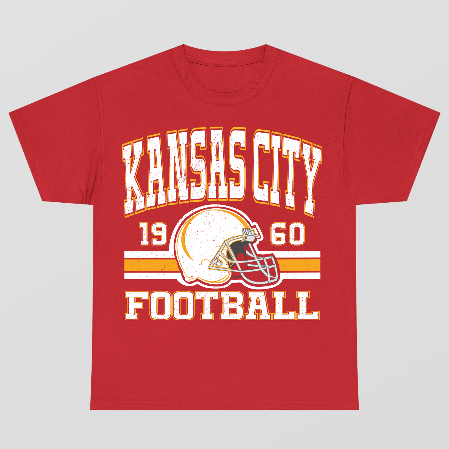 Vintage Style Kansas City Football T-Shirt