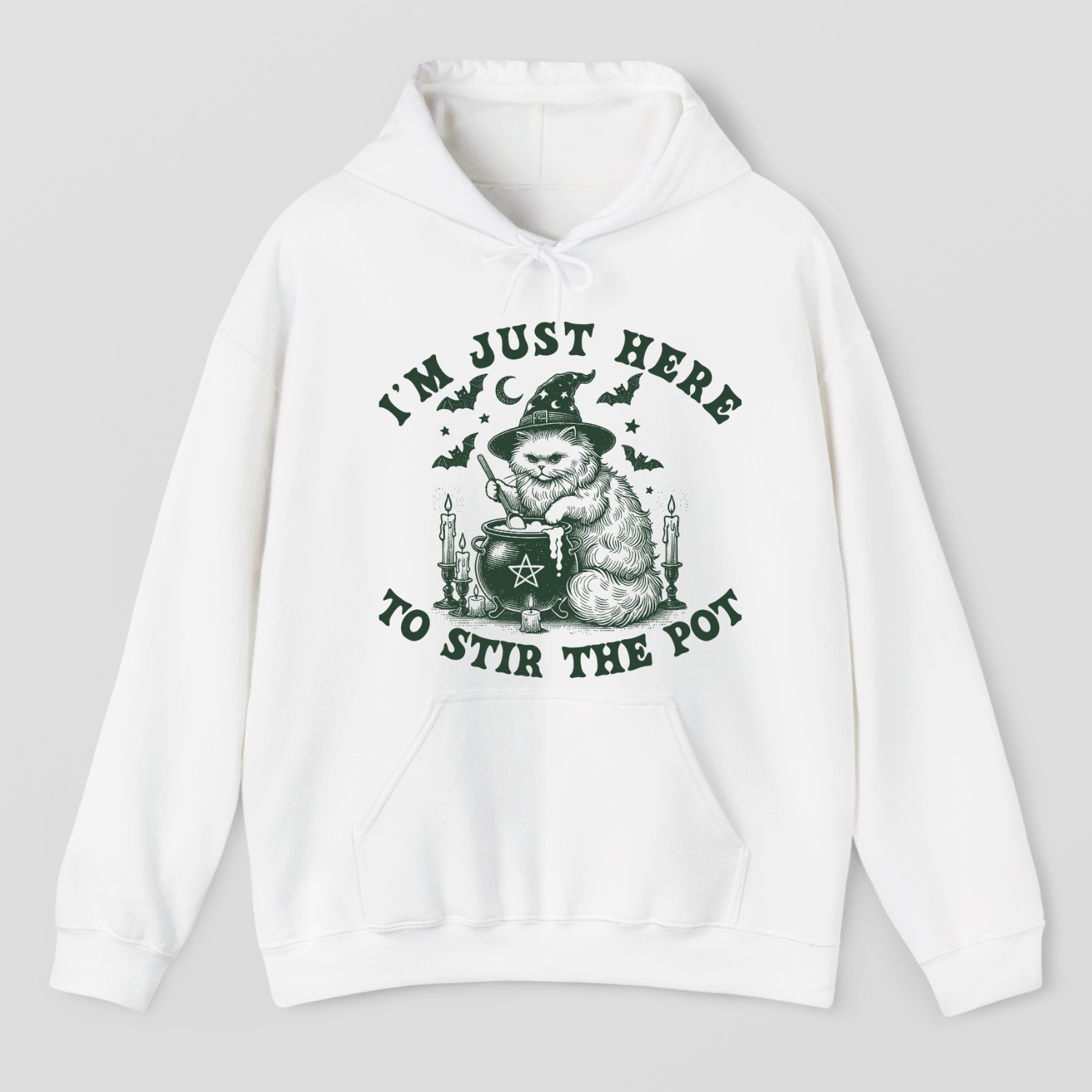 I Am Just Here To Stir The Pot Halloween Hoodie