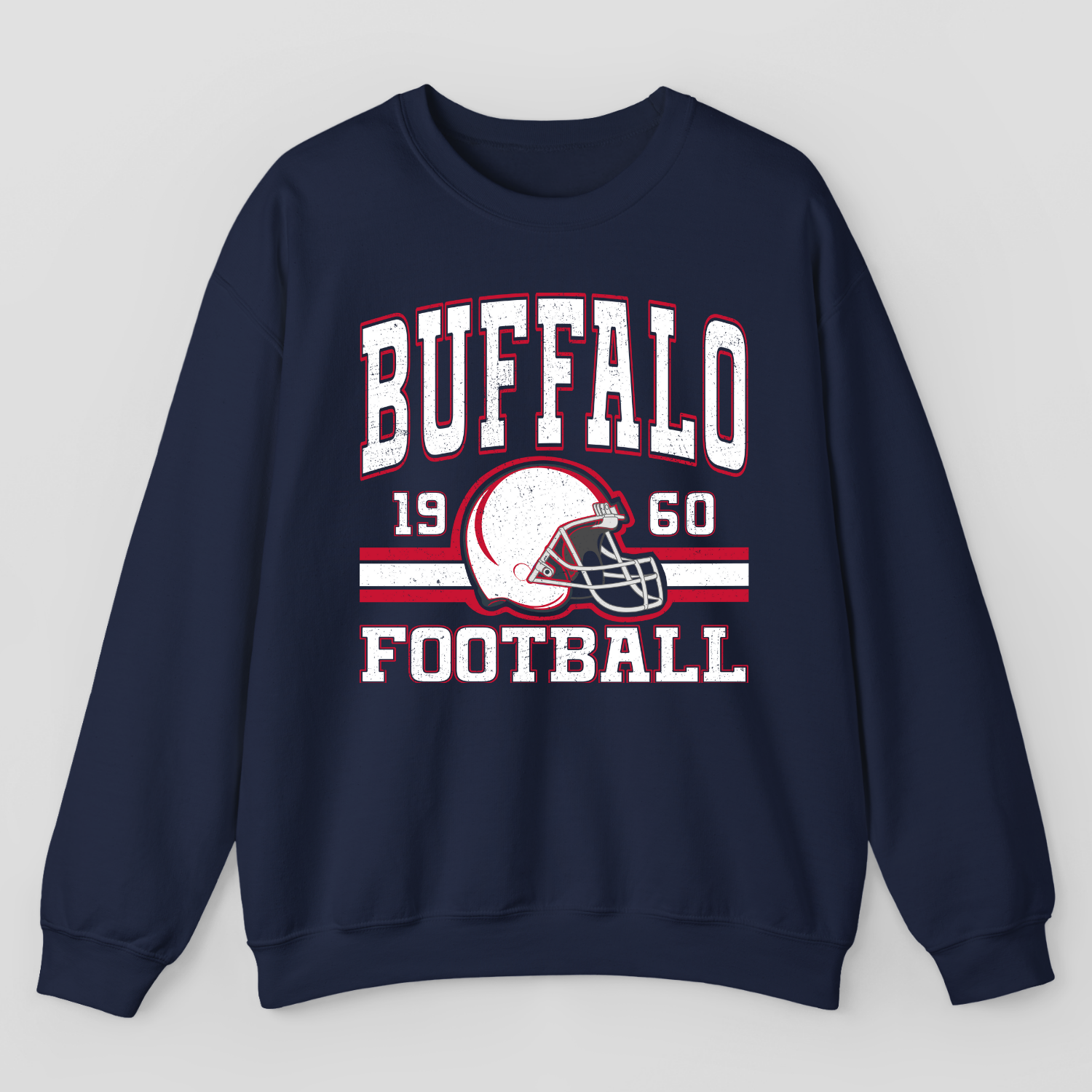 Vintage Style Buffalo Football Sweatshirt