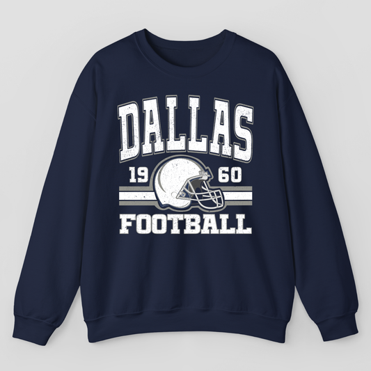 Vintage Style Dallas Football Sweatshirt