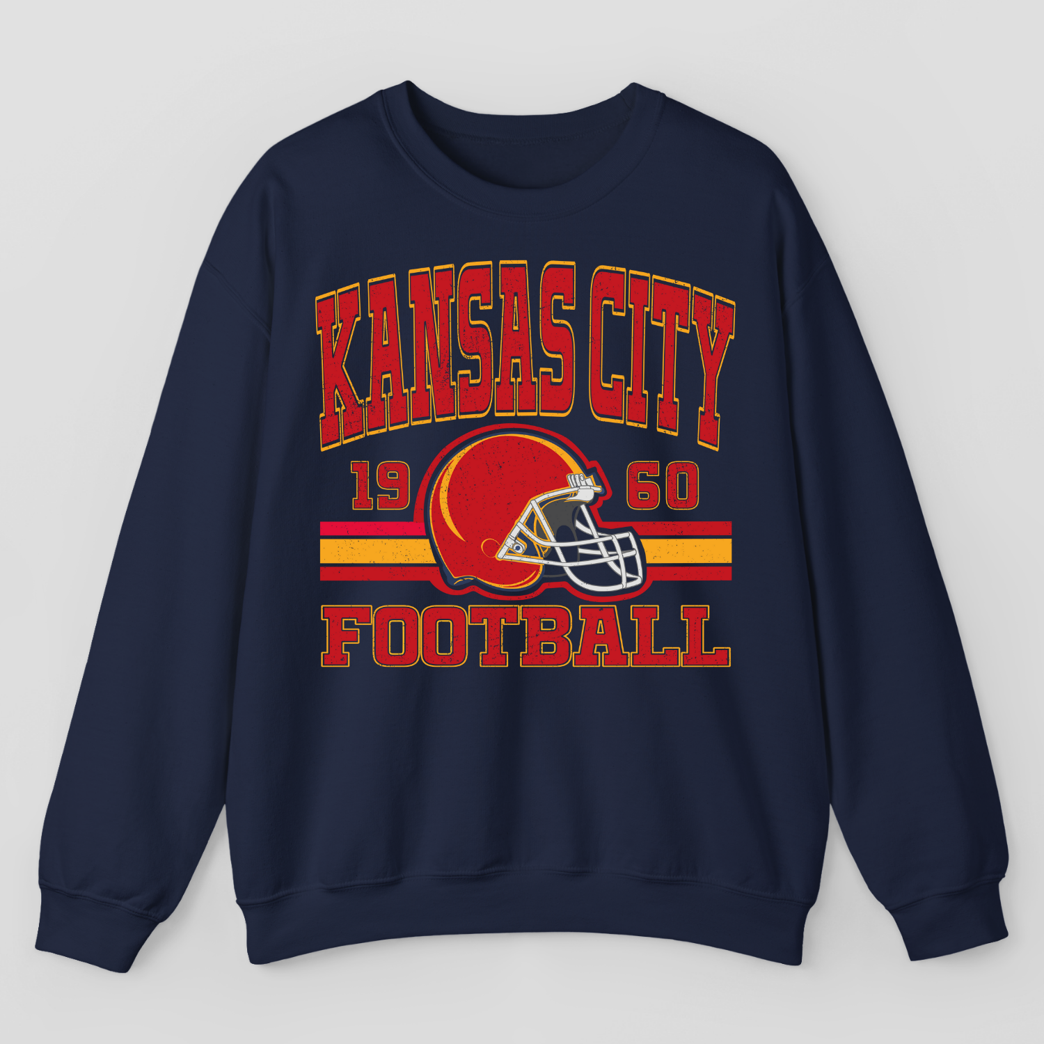 Vintage Style Kansas City Football Sweatshirt
