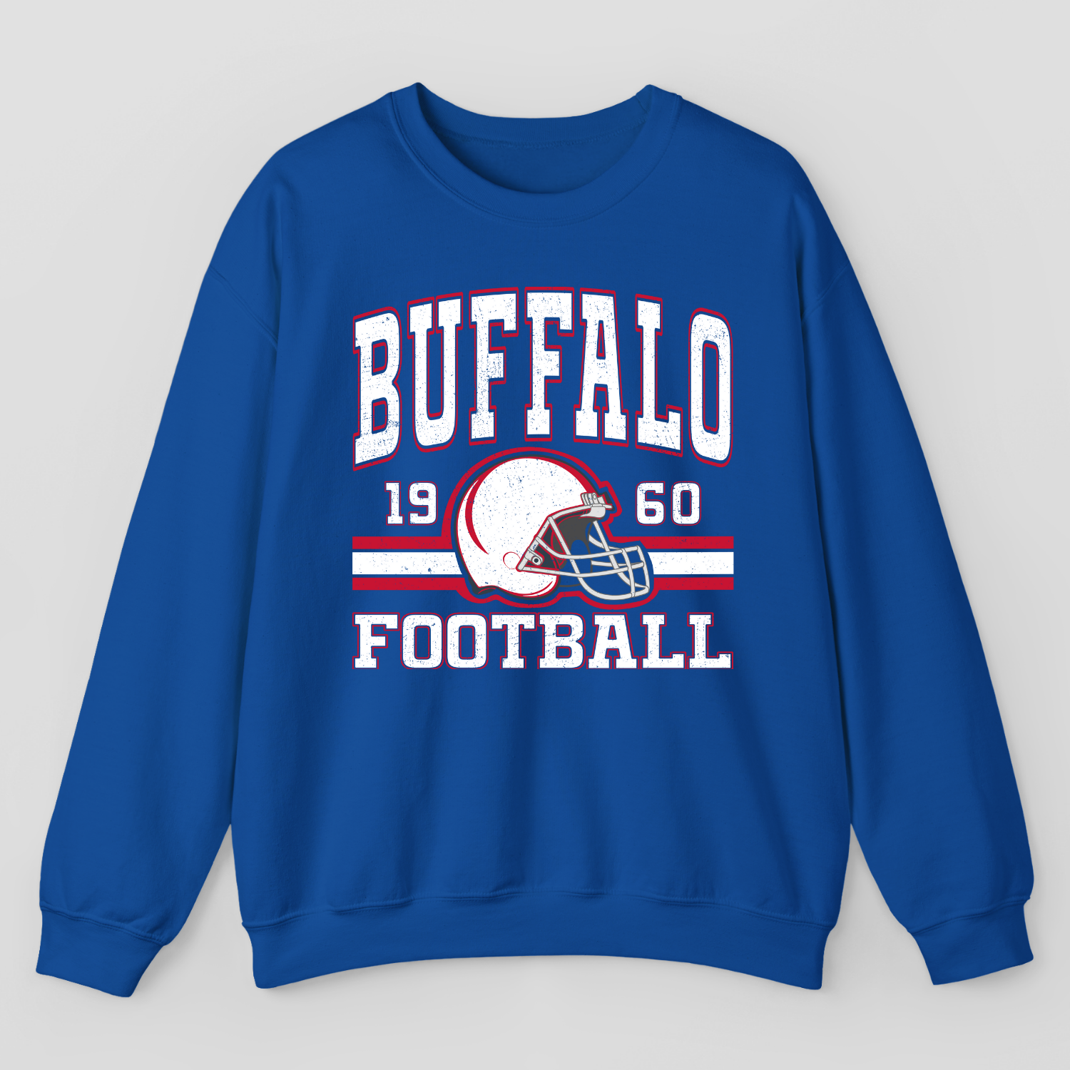 Vintage Style Buffalo Football Sweatshirt