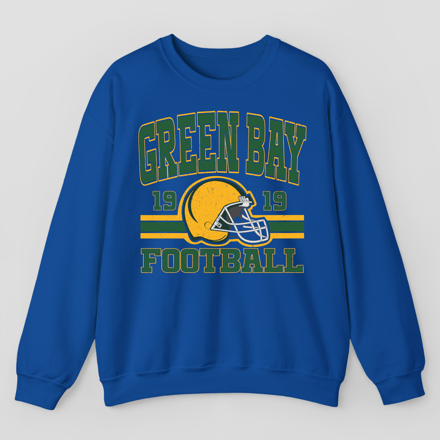 Vintage Style Green Bay Football Sweatshirt