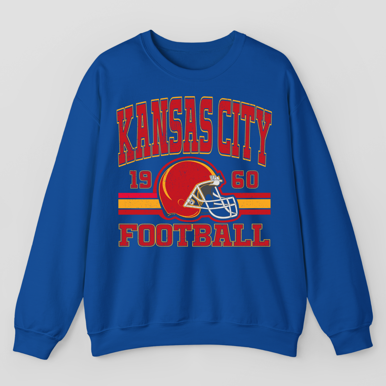 Vintage Style Kansas City Football Sweatshirt