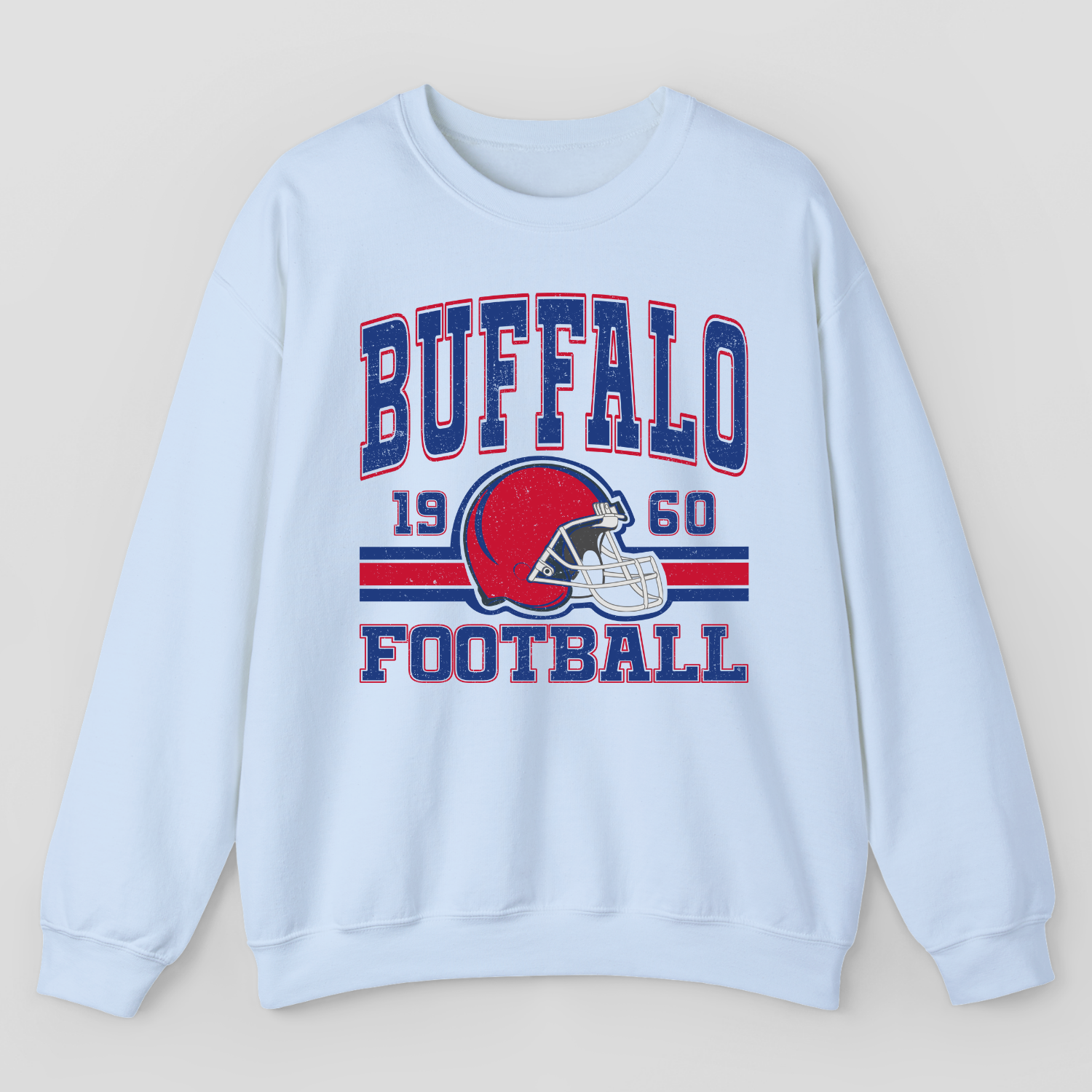 Vintage Style Buffalo Football Sweatshirt