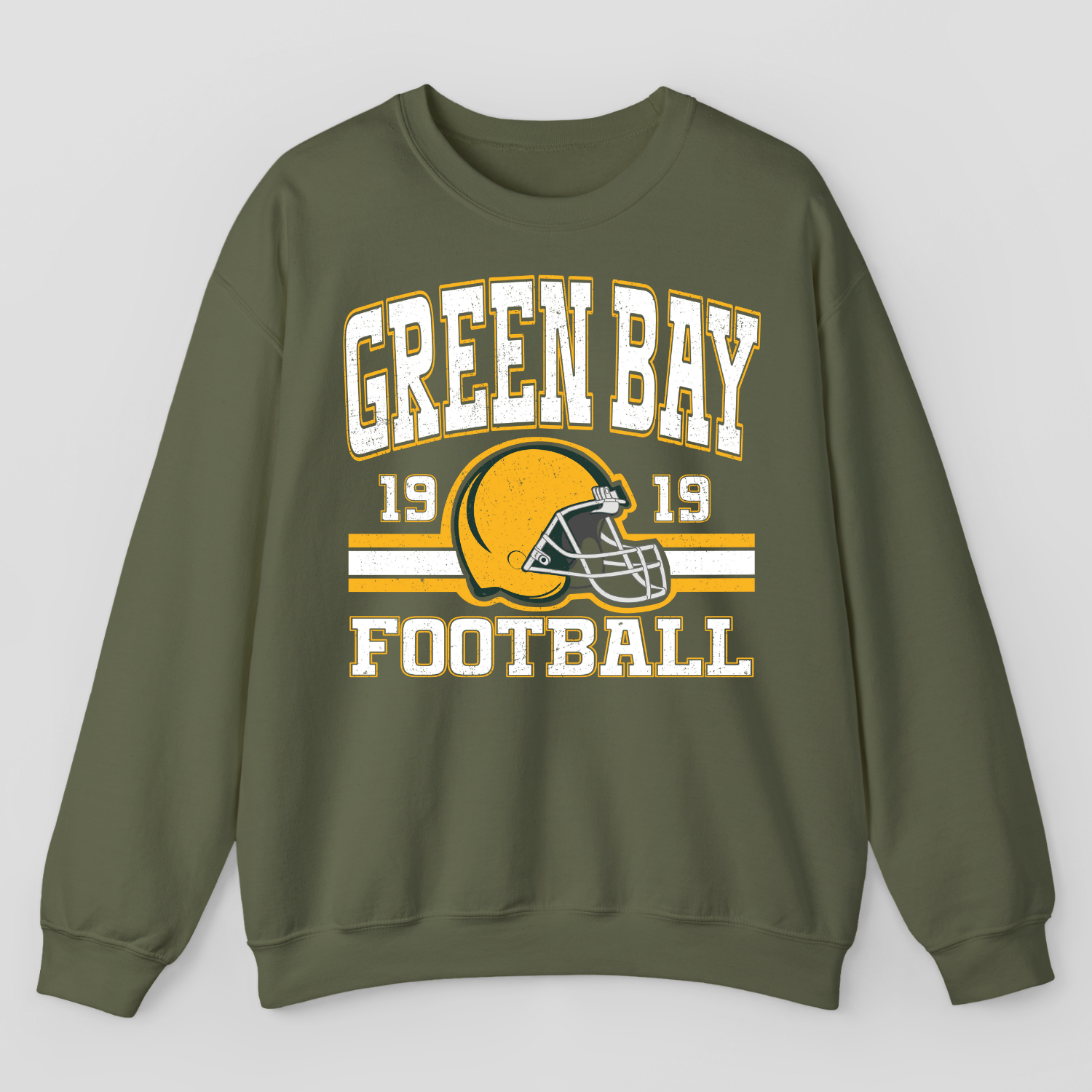 Vintage Style Green Bay Football Sweatshirt