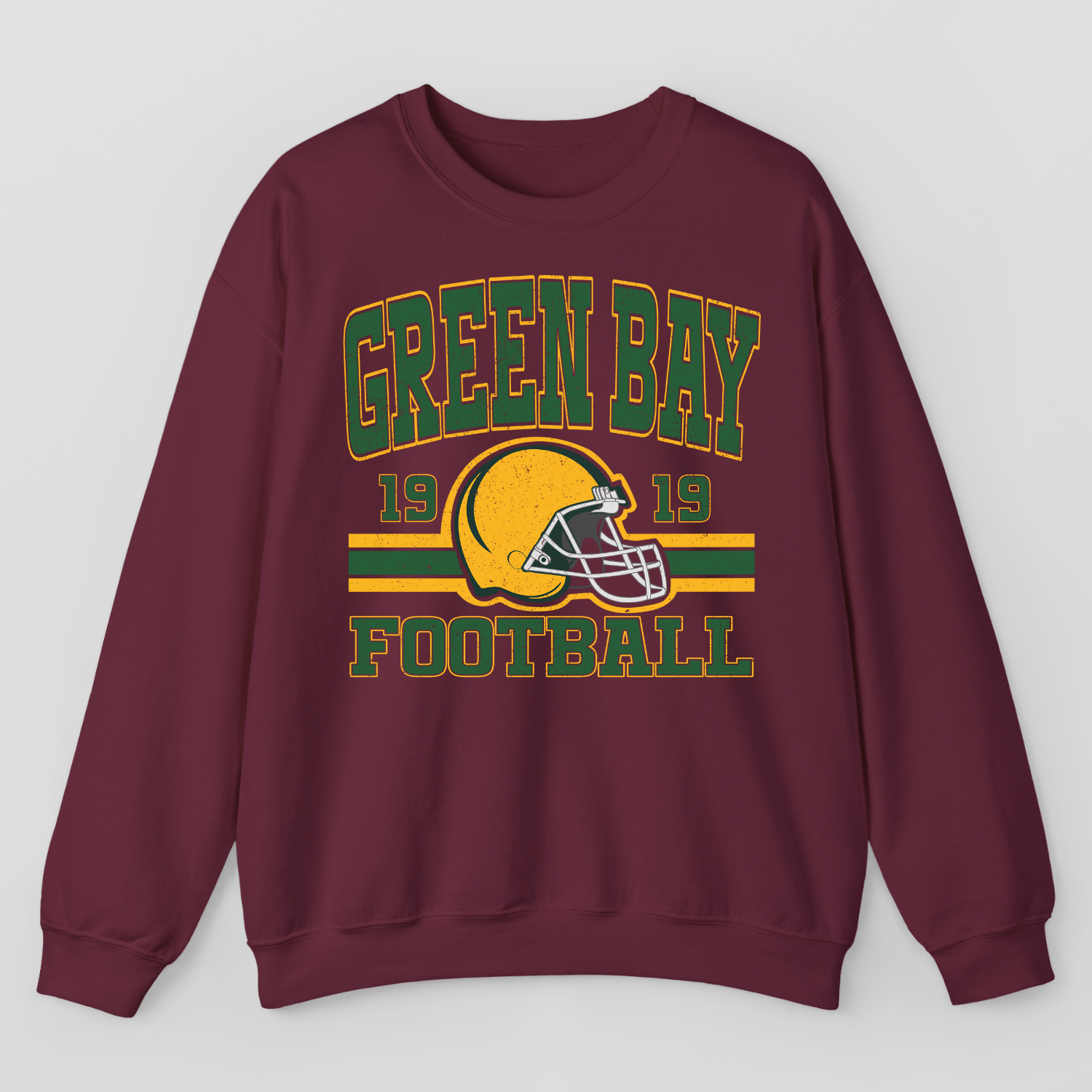 Vintage Style Green Bay Football Sweatshirt