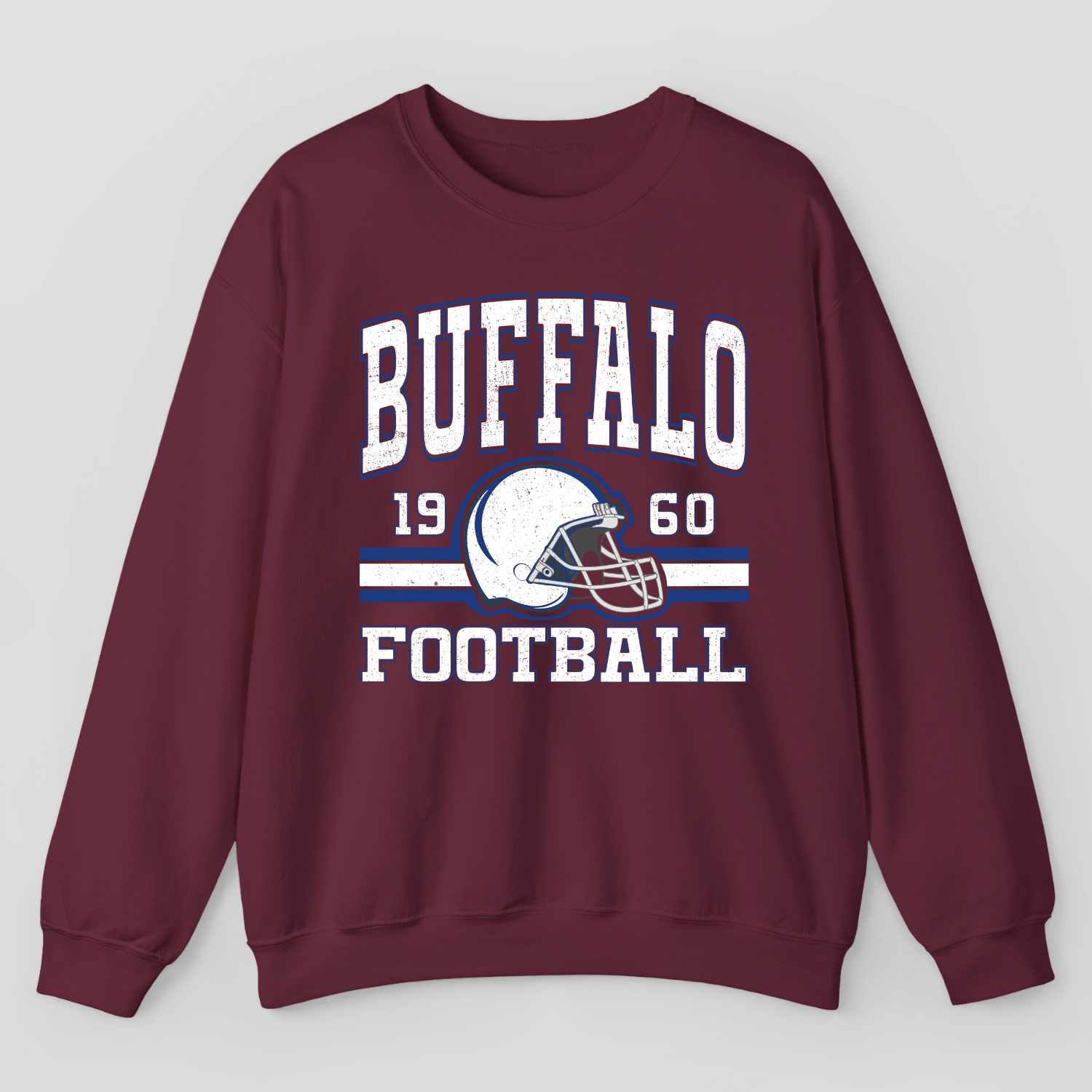 Vintage Style Buffalo Football Sweatshirt