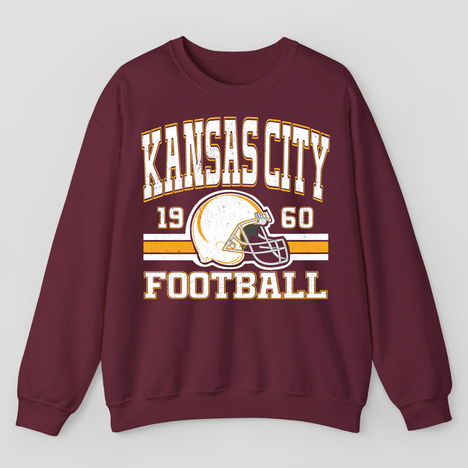 Vintage Style Kansas City Football Sweatshirt